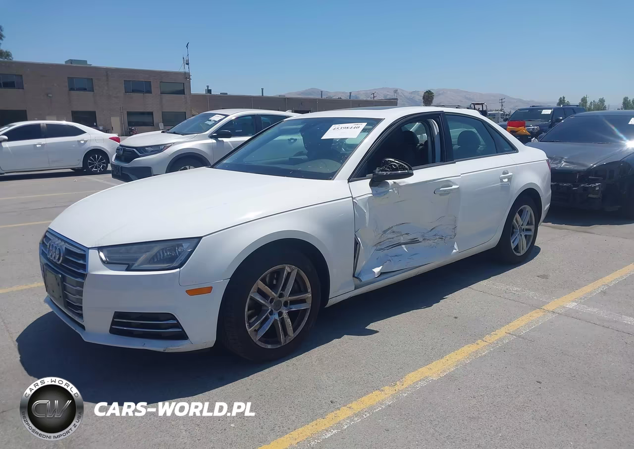 2017 Audi A4 Premium VIN:WAUANAF41HA141927 - 2