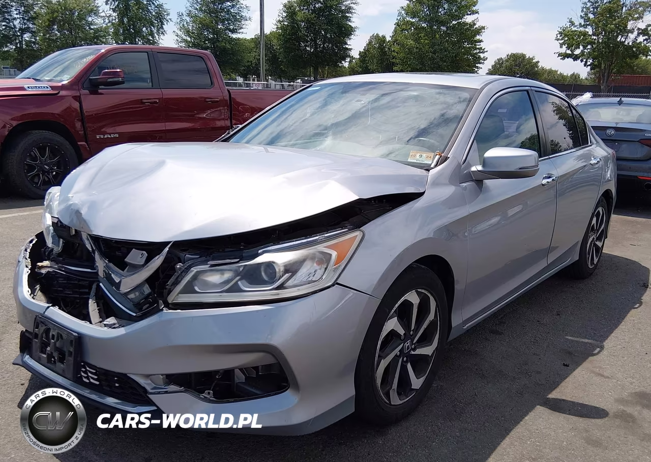 2016 Honda Accord Ex-L VIN:1HGCR2F86GA163916 - 2