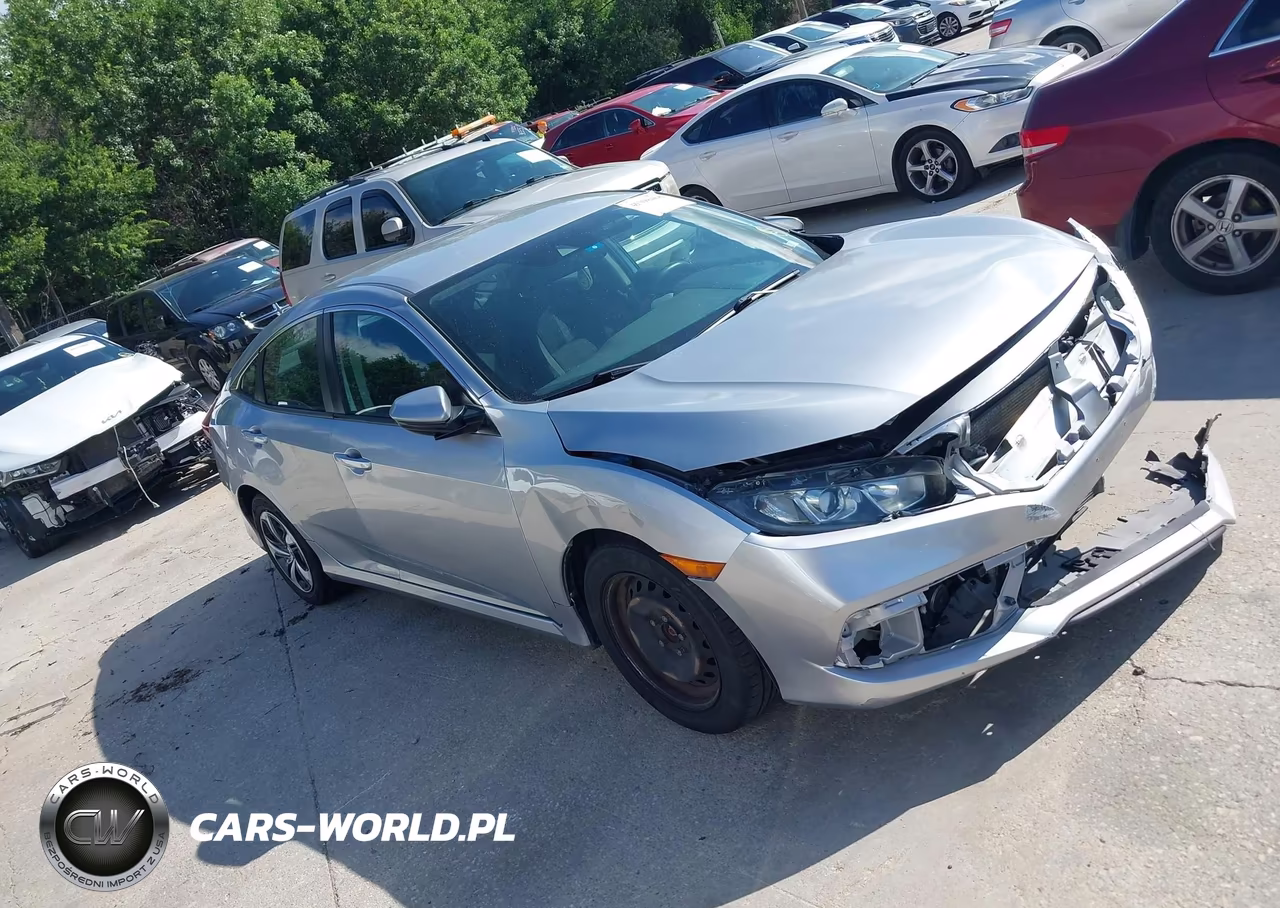 2019 Honda Civic Lx VIN:2HGFC2F60KH605399 - 14