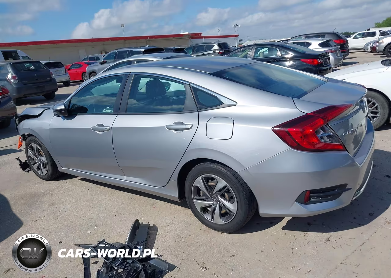 2019 Honda Civic Lx VIN:2HGFC2F60KH605399 - 15