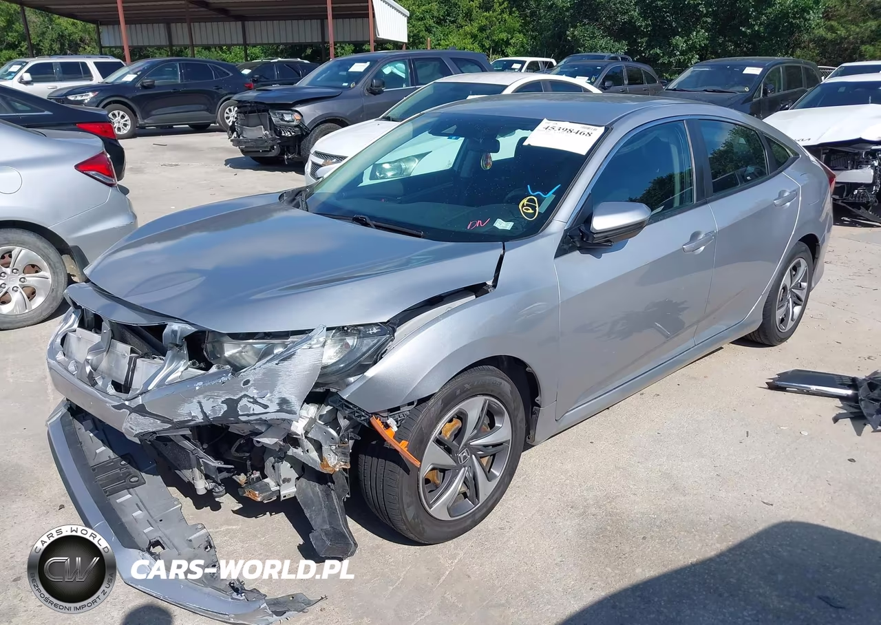 2019 Honda Civic Lx VIN:2HGFC2F60KH605399 - 2