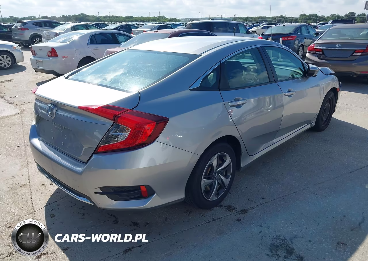 2019 Honda Civic Lx VIN:2HGFC2F60KH605399 - 4