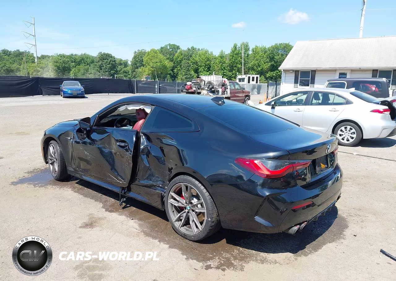 2021 BMW M440I xDrive VIN:WBA13AR0XMCF78387 - 3