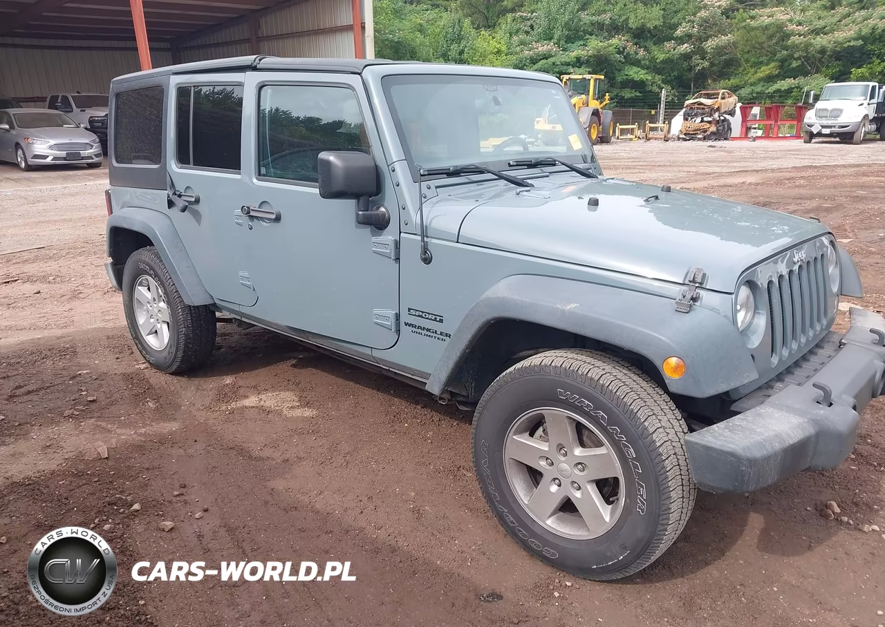 2015 Jeep Wrangler Unlimited Sport VIN:1C4BJWDG5FL641555 - 1