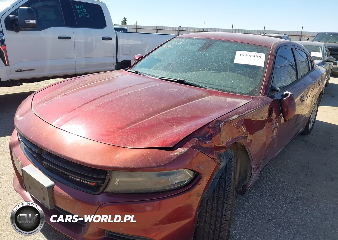 2018 Dodge Charger Sxt Rwd VIN:2C3CDXBG3JH221243 - 2
