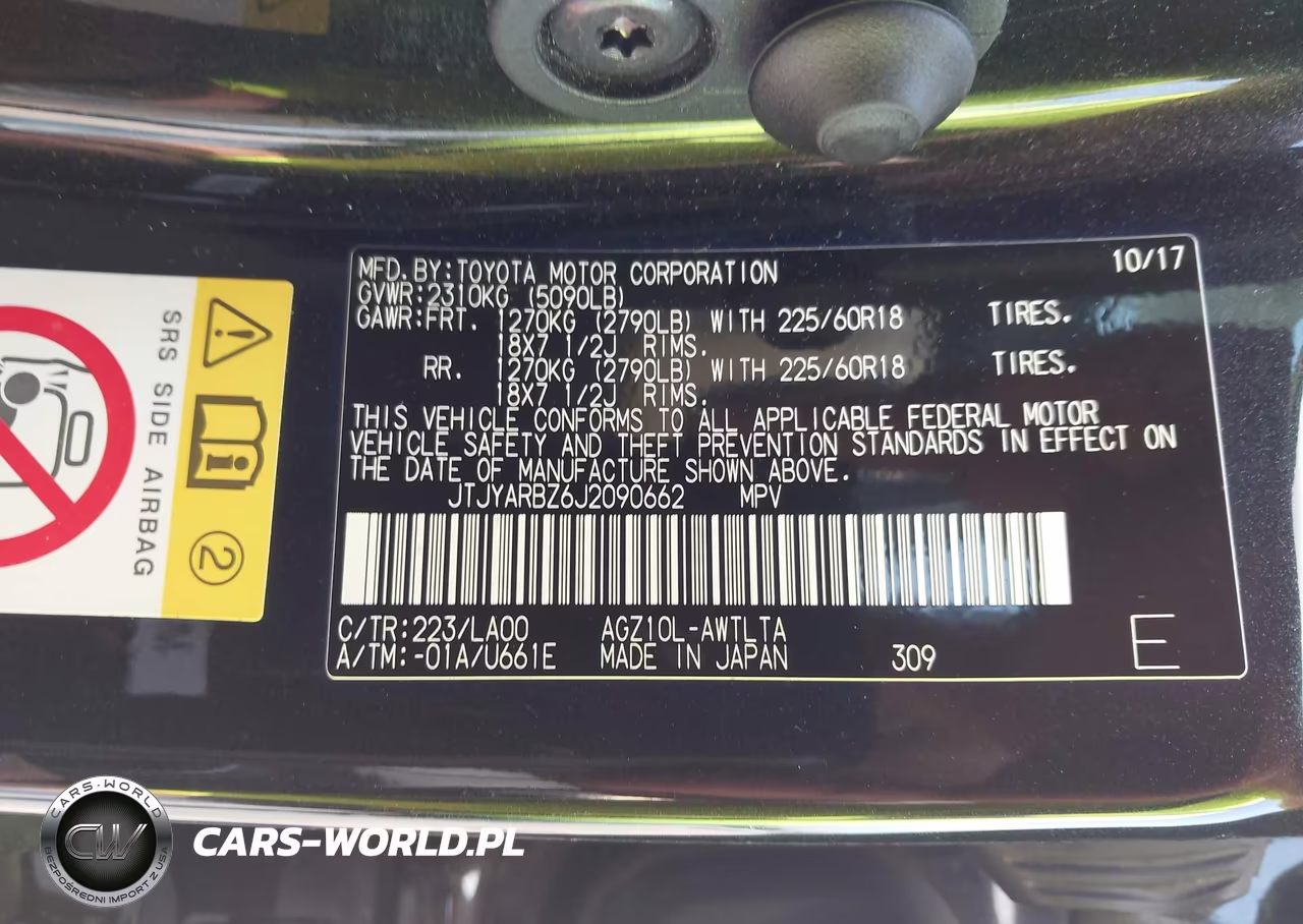 2018 Lexus Nx 300 VIN:JTJYARBZ6J2090662 - 9