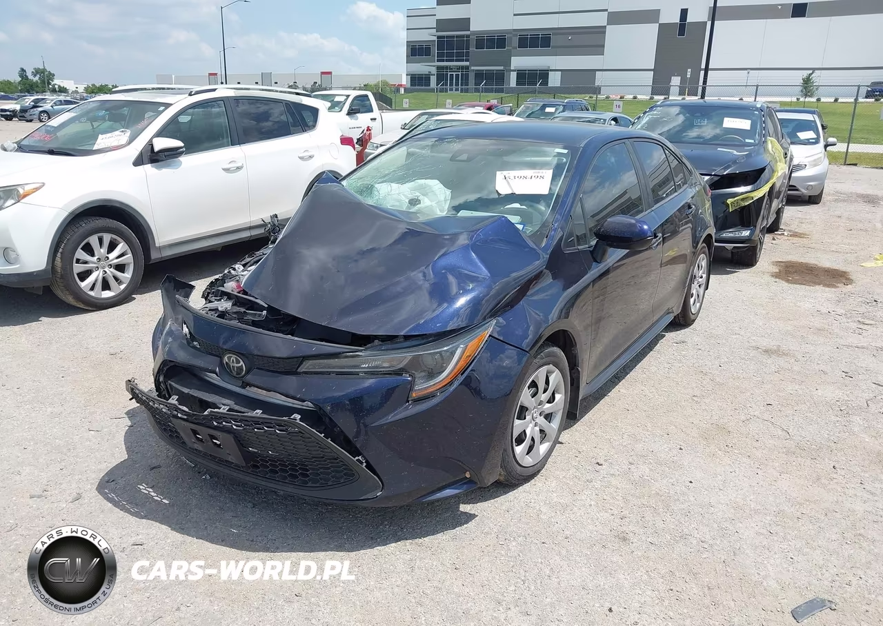 2022 Toyota Corolla Le VIN:5YFEPMAE6NP317183 - 2