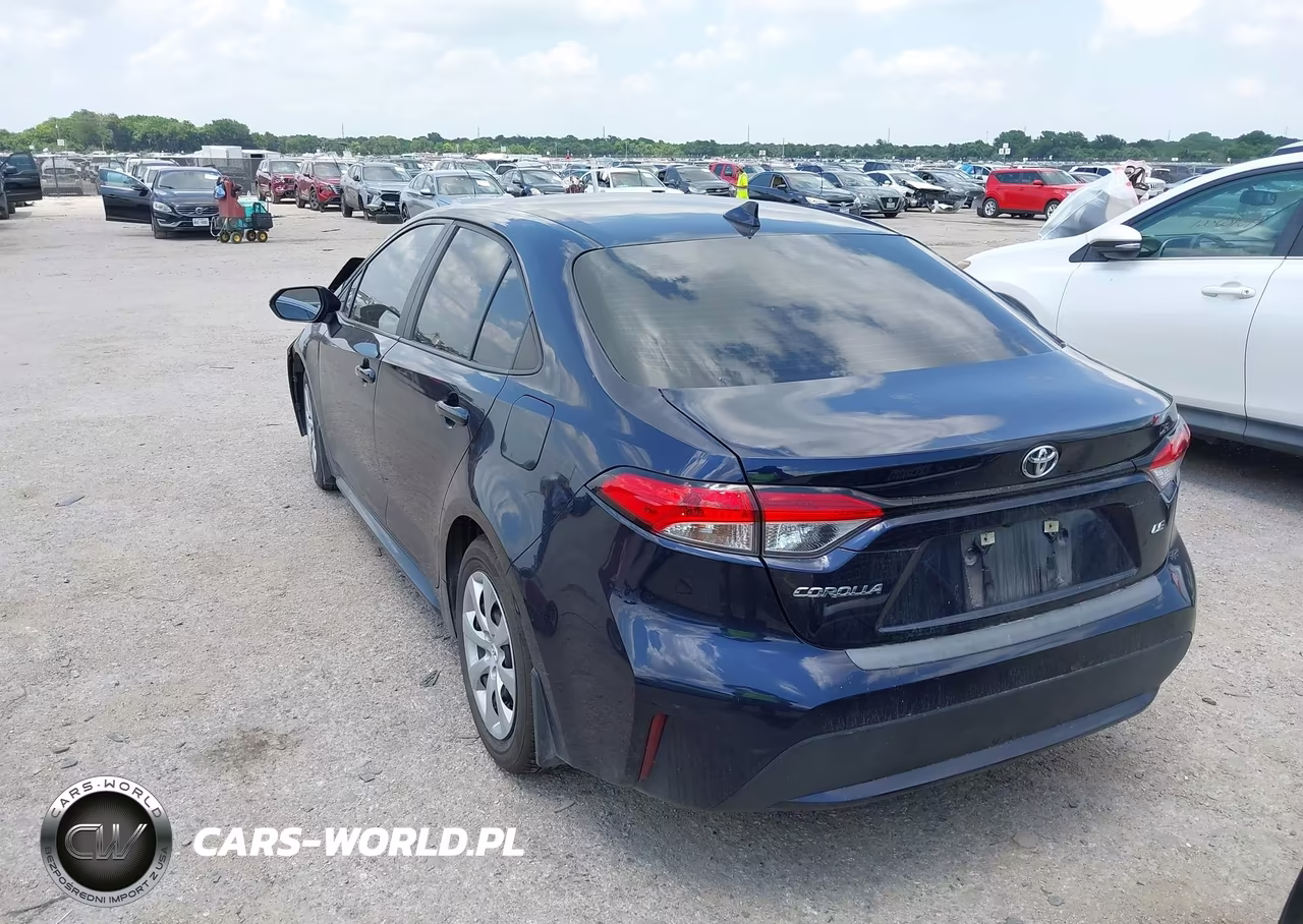 2022 Toyota Corolla Le VIN:5YFEPMAE6NP317183 - 3