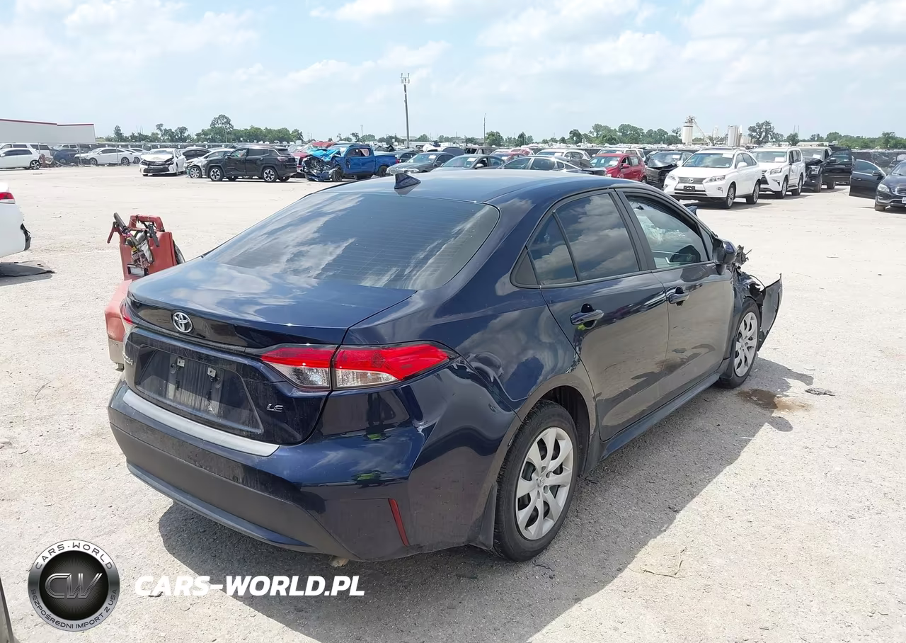 2022 Toyota Corolla Le VIN:5YFEPMAE6NP317183 - 4