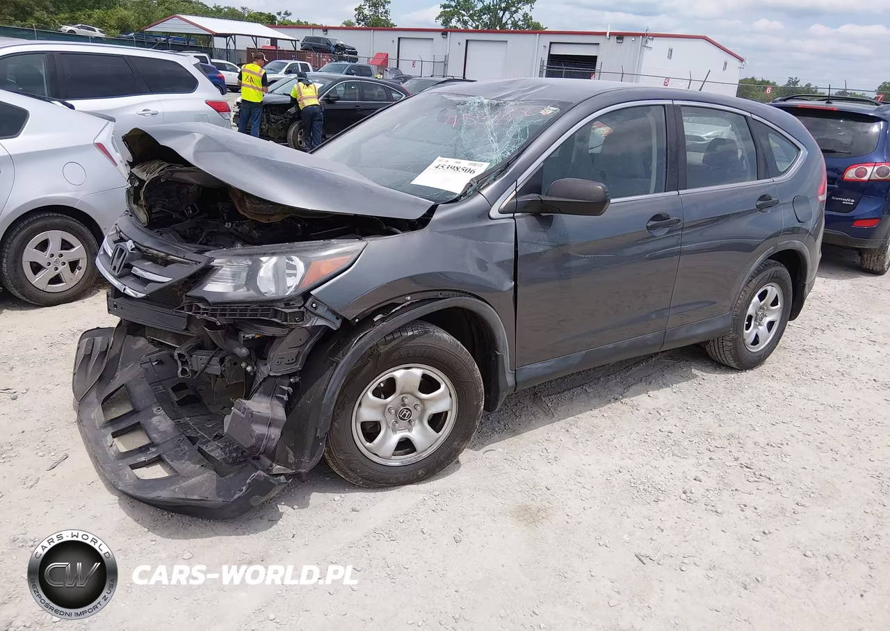 2014 Honda Cr-V Lx VIN:3CZRM3H34EG707885 - 2