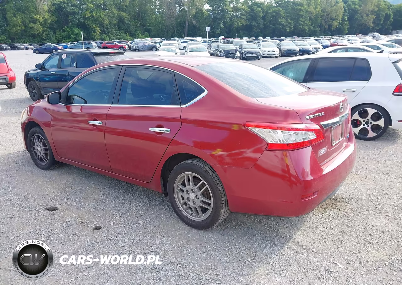 2014 Nissan Sentra S VIN:3N1AB7AP1EY281308 - 3