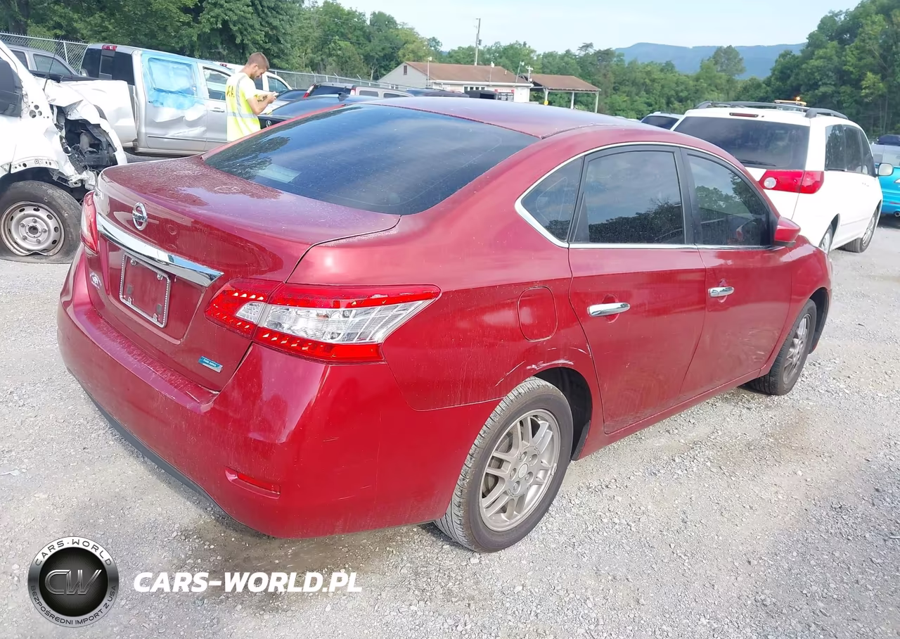 2014 Nissan Sentra S VIN:3N1AB7AP1EY281308 - 4