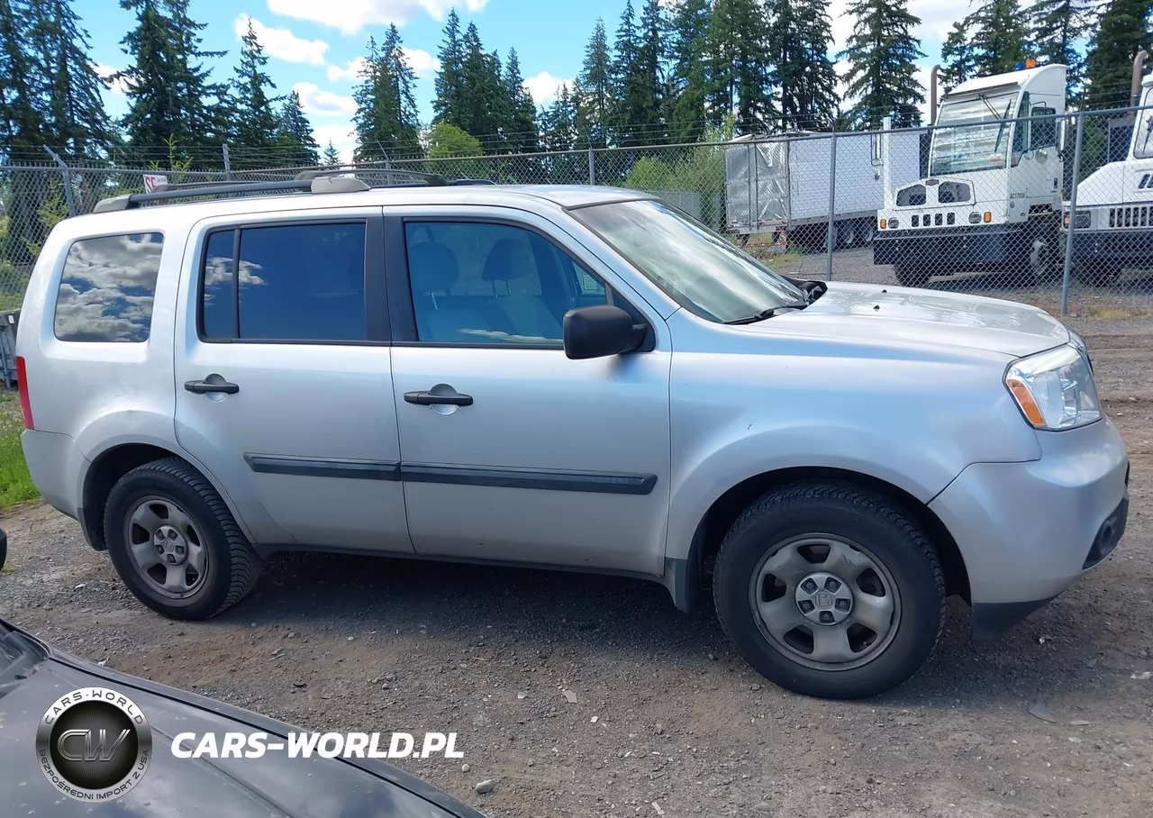 2013 Honda Pilot Lx VIN:5FNYF3H23DB044123 - 13