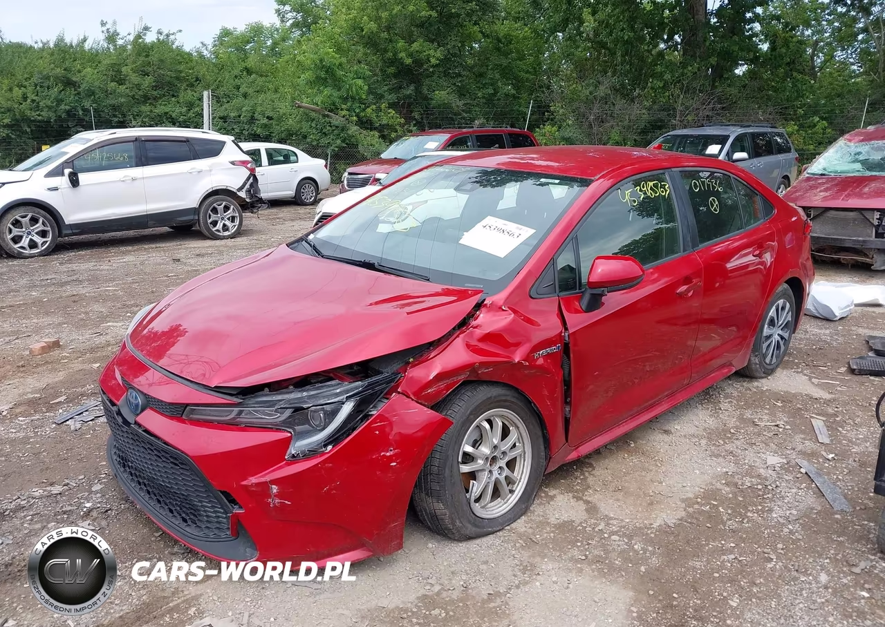 2020 Toyota Corolla Hybrid Le VIN:JTDEBRBE3LJ017936 - 2