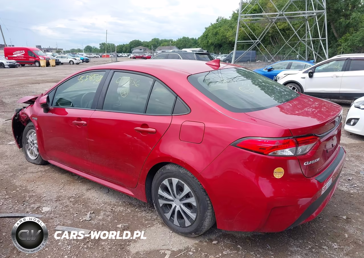 2020 Toyota Corolla Hybrid Le VIN:JTDEBRBE3LJ017936 - 3