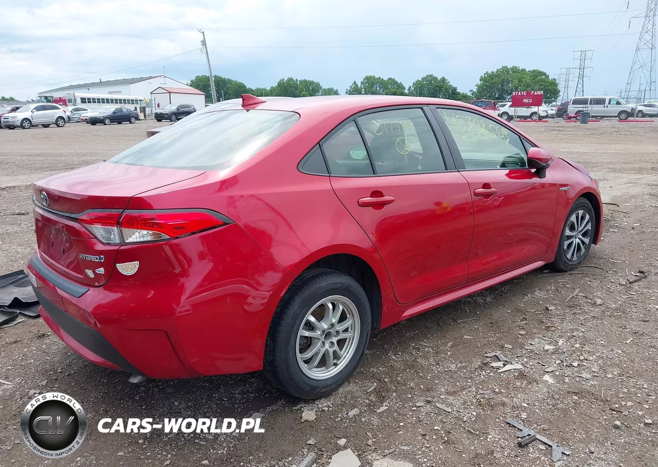 2020 Toyota Corolla Hybrid Le VIN:JTDEBRBE3LJ017936 - 4
