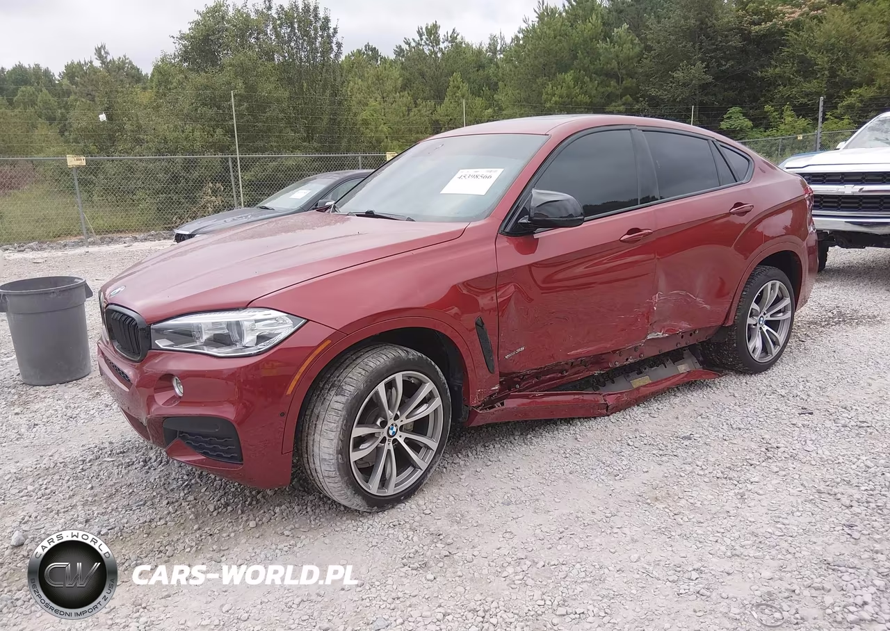 2017 BMW X6 xDrive35I VIN:5UXKU2C32H0U29309 - 2