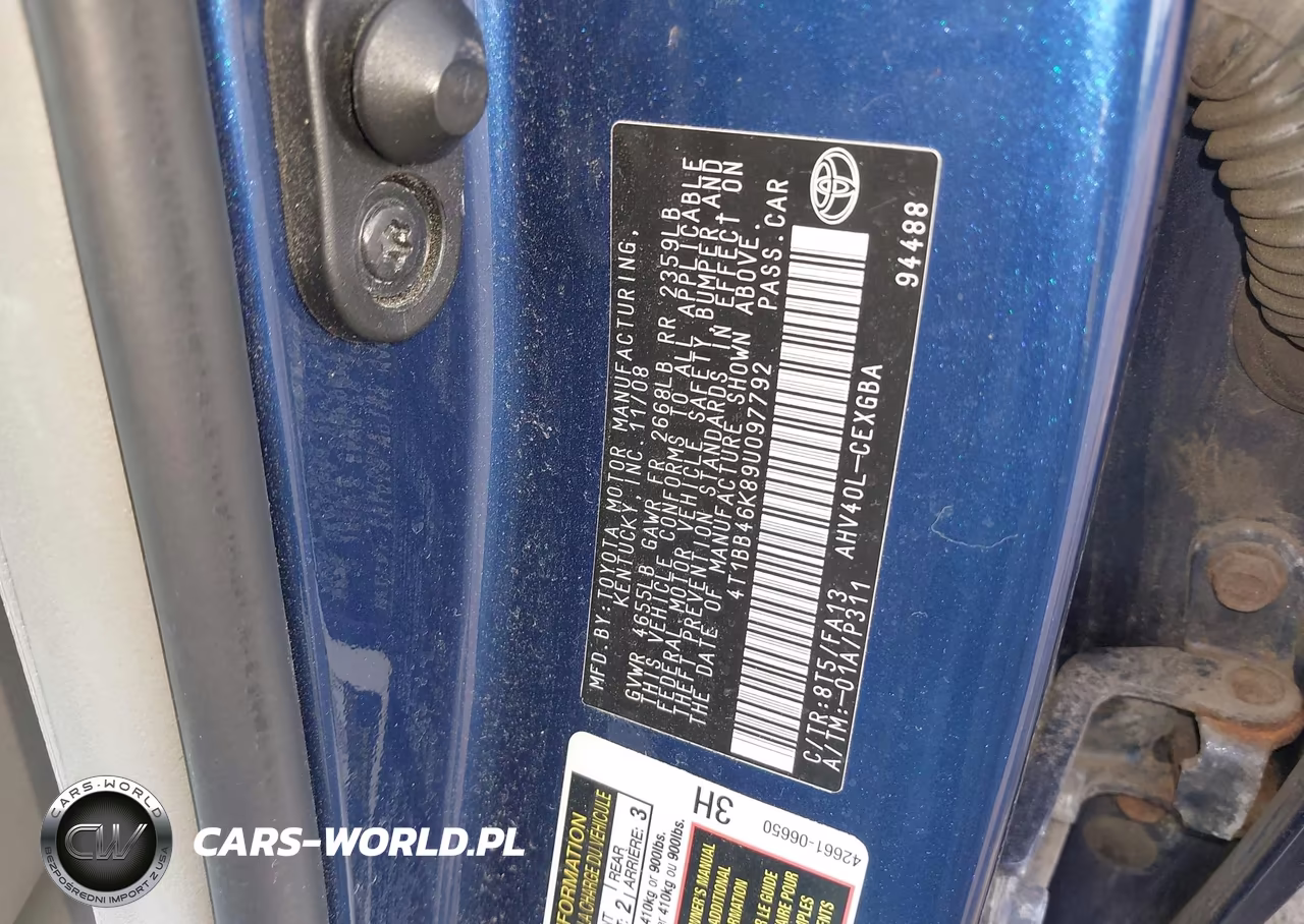 2009 Toyota Camry Hybrid VIN:4T1BB46K89U097792 - 9