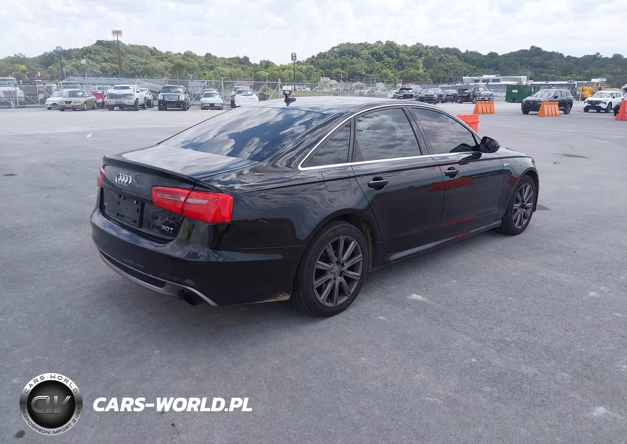 2012 Audi A6 3.0 Premium VIN:WAUJGAFC1CN166393 - 3