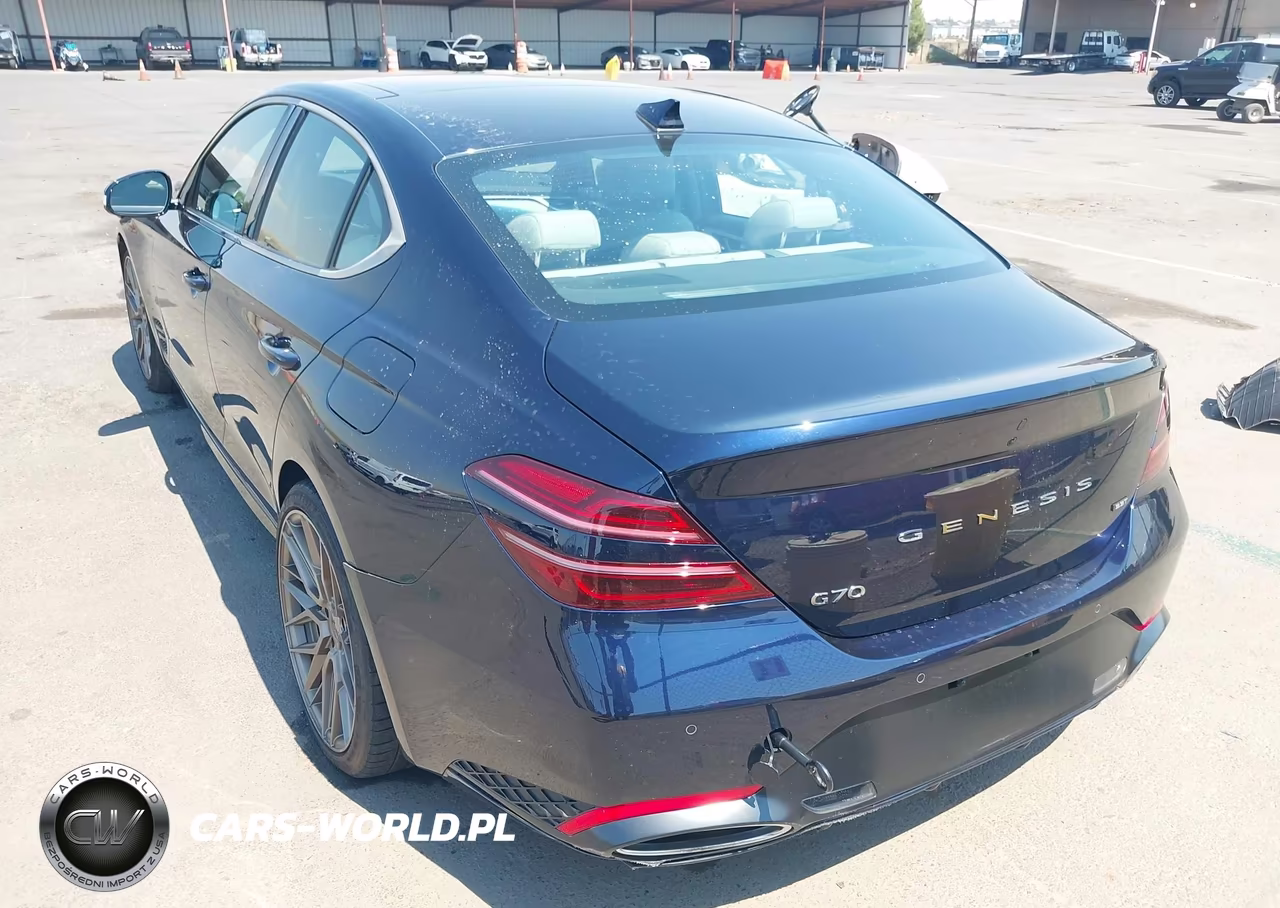2023 Genesis G70 3.3T Rwd VIN:KMTG54TE4PU106924 - 3