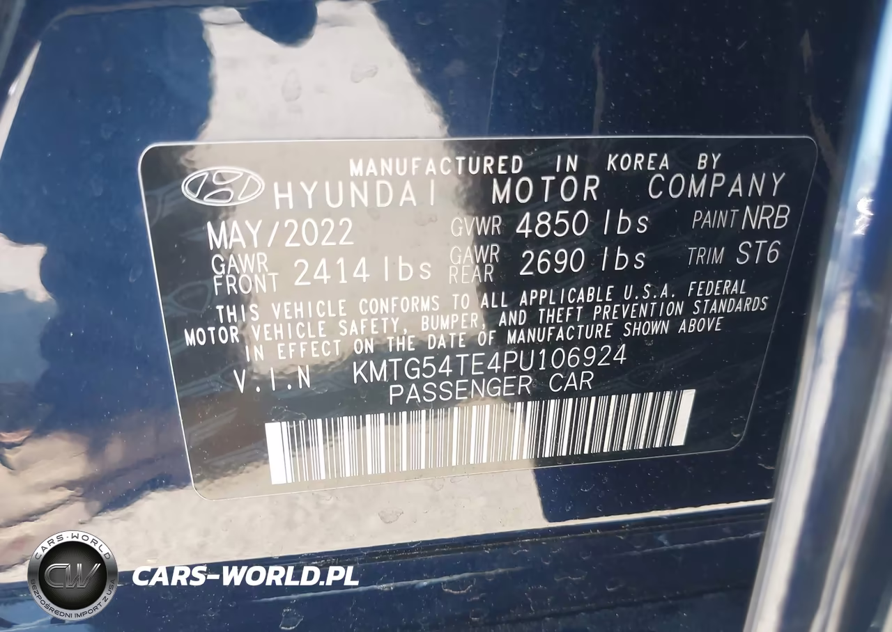 2023 Genesis G70 3.3T Rwd VIN:KMTG54TE4PU106924 - 9
