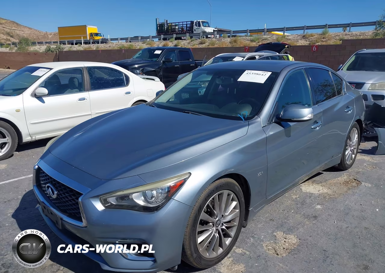 2018 Infiniti Q50 3.0T Luxe VIN:JN1EV7AP6JM361046 - 2