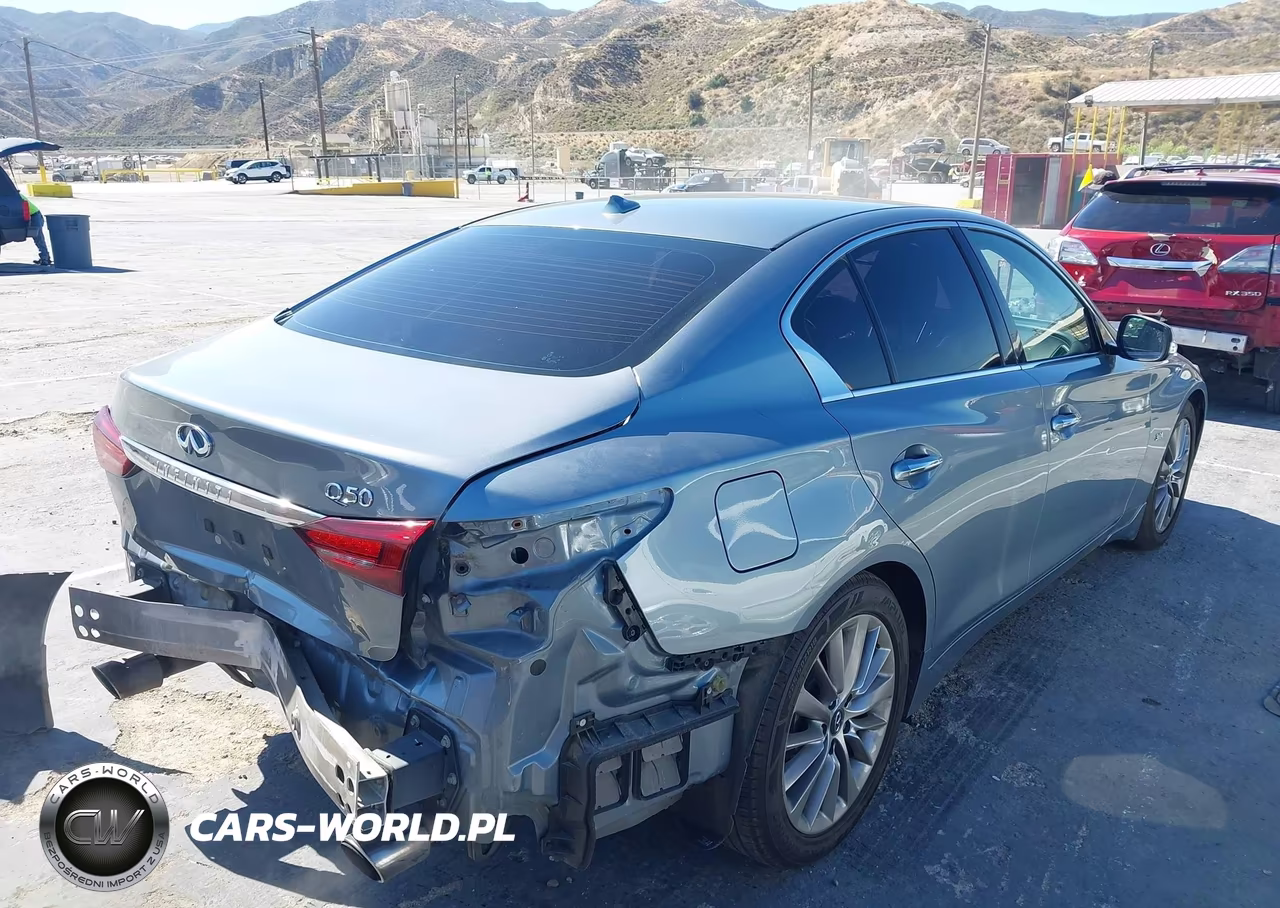 2018 Infiniti Q50 3.0T Luxe VIN:JN1EV7AP6JM361046 - 4