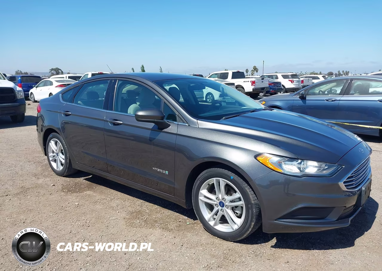2018 Ford Fusion Hybrid S VIN:3FA6P0UU3JR254554 - 6