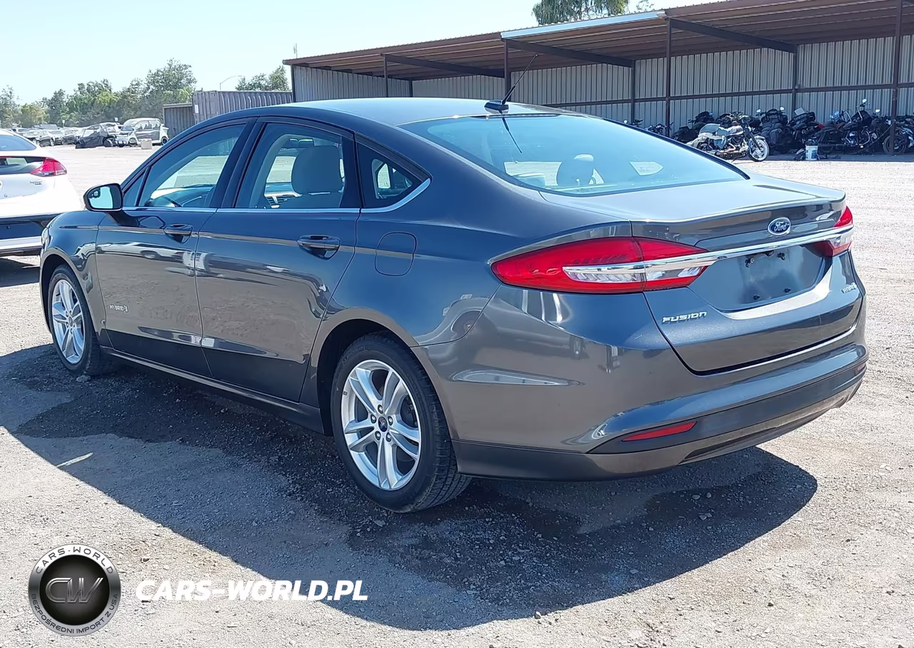 2018 Ford Fusion Hybrid S VIN:3FA6P0UU4JR243532 - 3