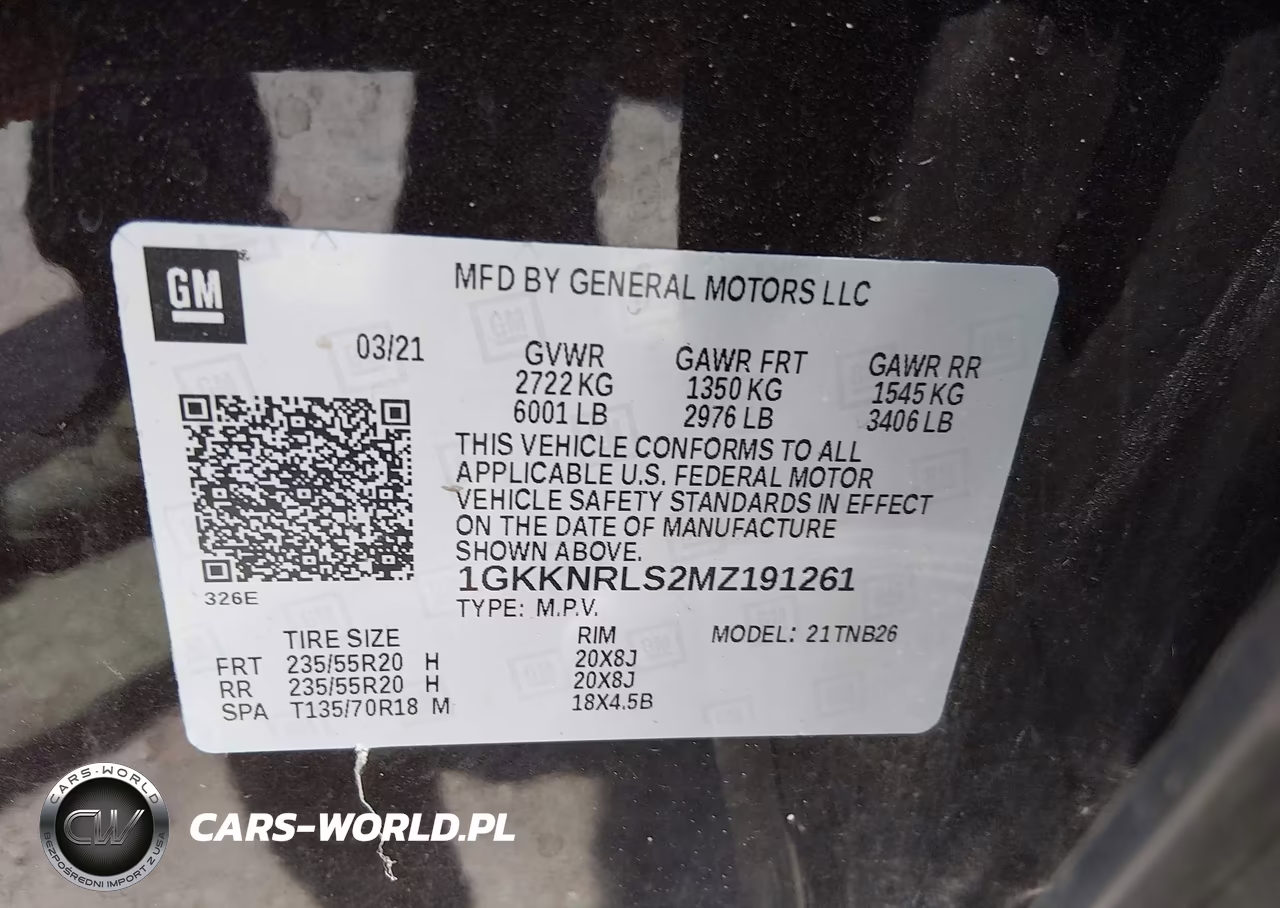 2021 GMC Acadia Awd Sle VIN:1GKKNRLS2MZ191261 - 9
