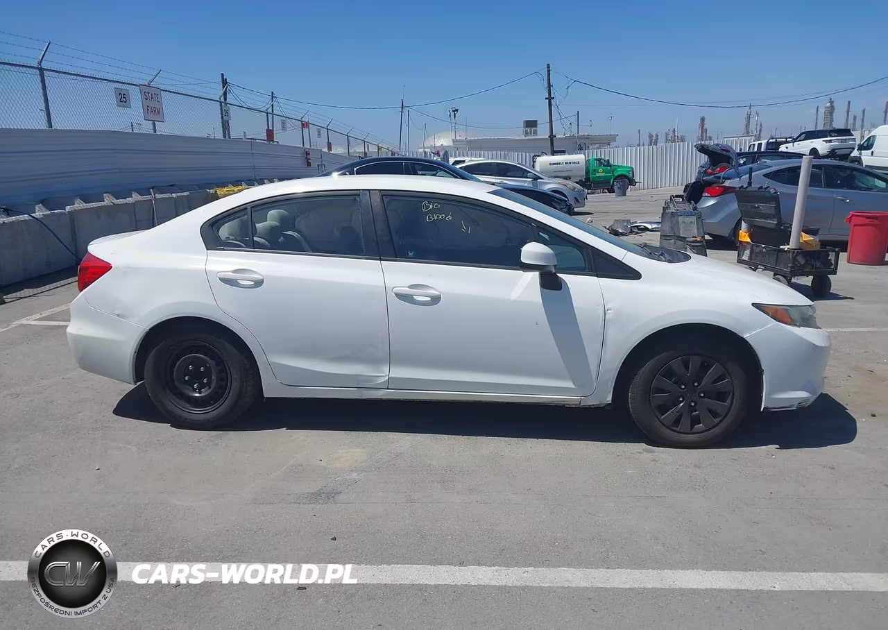 2012 Honda Civic Lx VIN:19XFB2F58CE351348 - 13