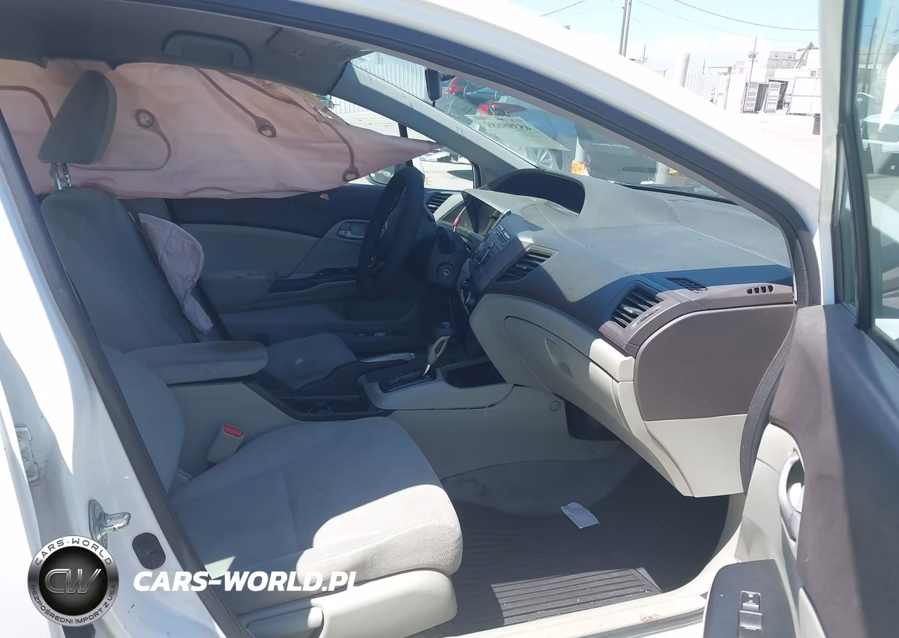 2012 Honda Civic Lx VIN:19XFB2F58CE351348 - 5