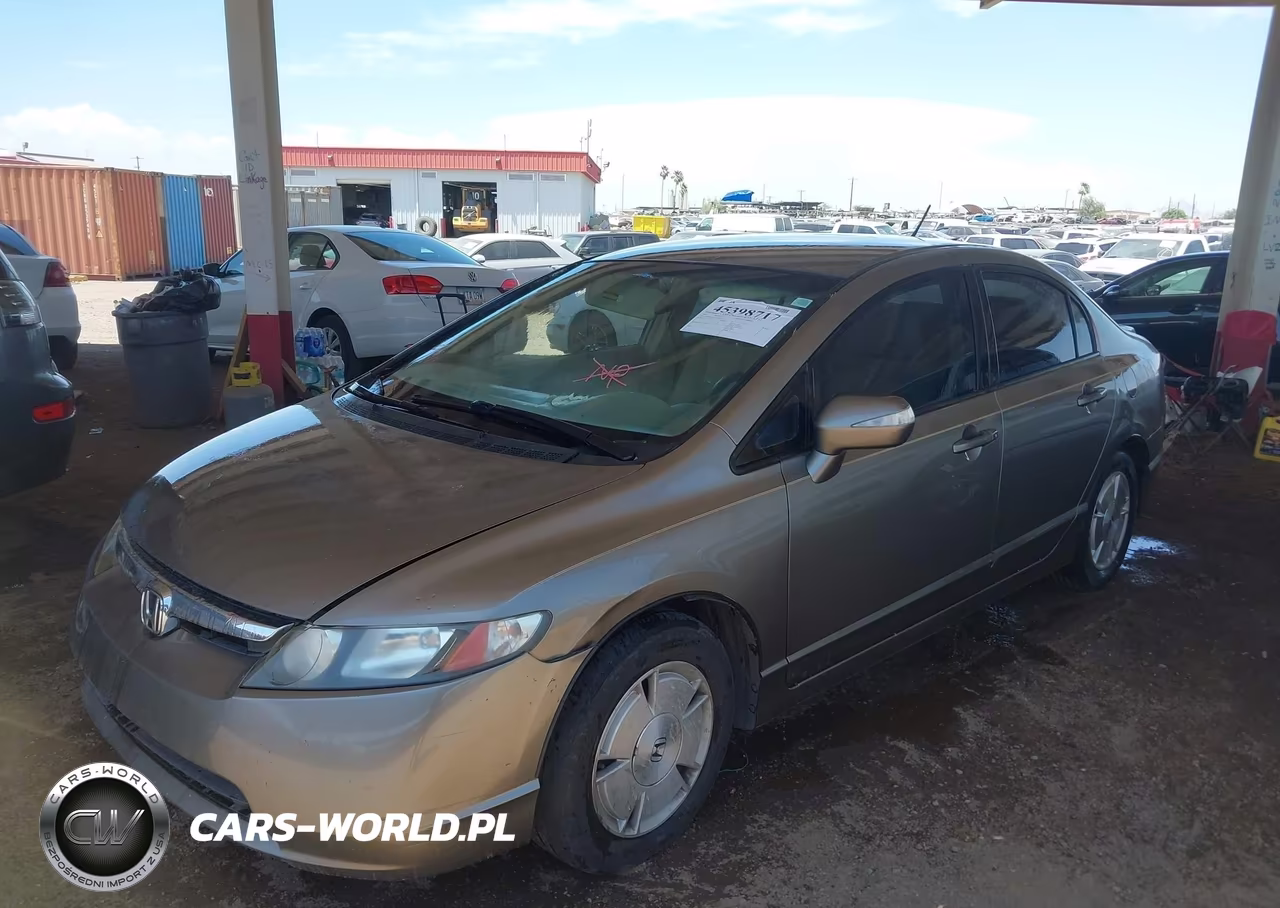 2007 Honda Civic Hybrid VIN:JHMFA36277S003640 - 2