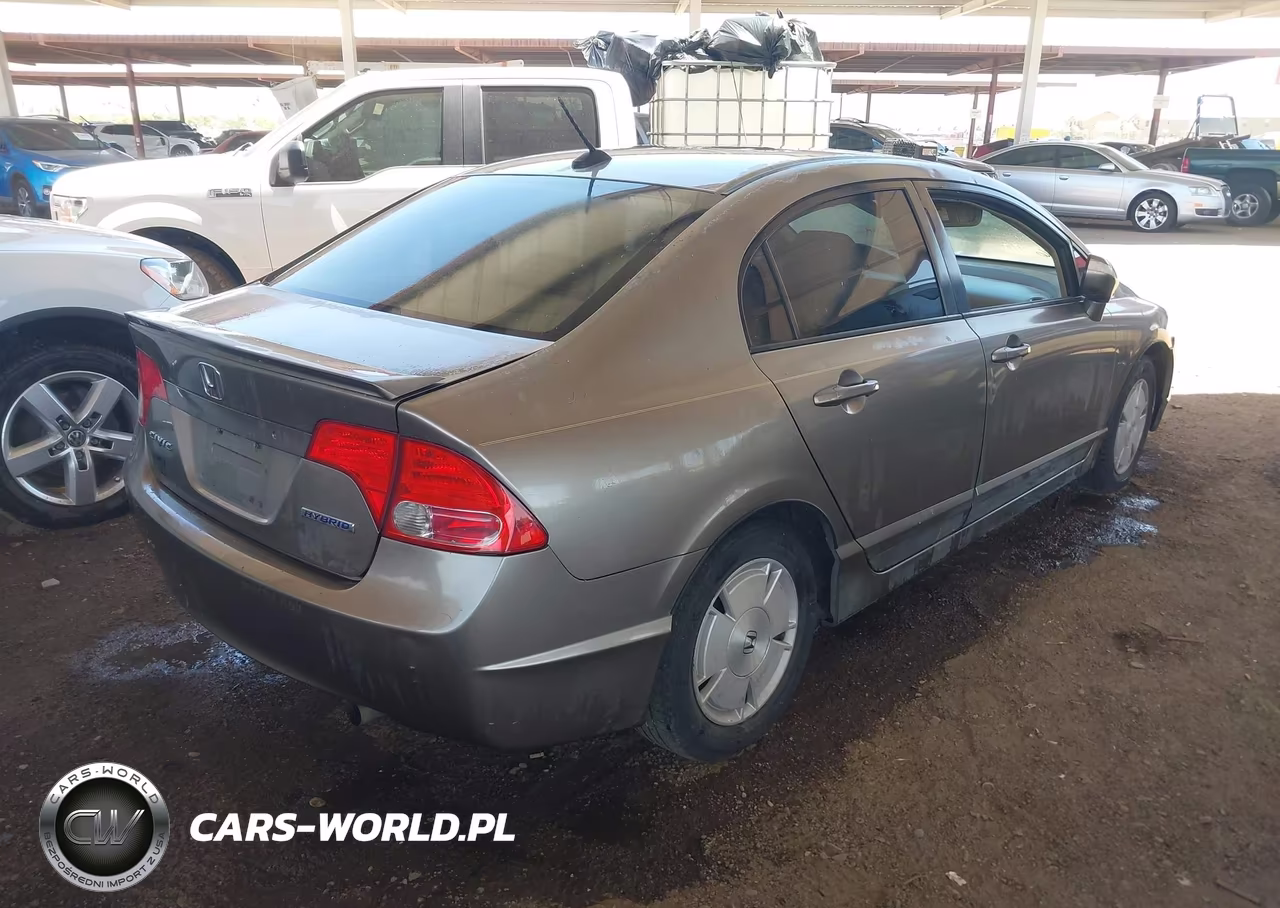 2007 Honda Civic Hybrid VIN:JHMFA36277S003640 - 4