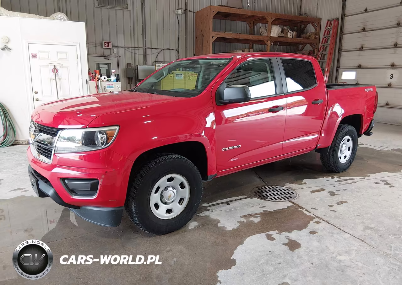 2017 Chevrolet Colorado 4Wd Wt VIN:1GCGTBEN7H1252601 - 2