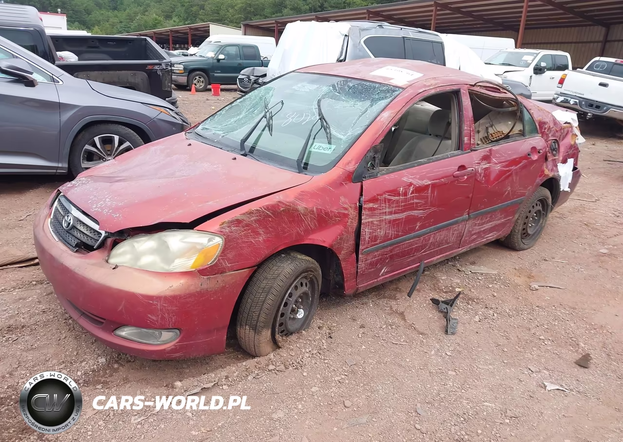 2007 Toyota Corolla Ce VIN:2T1BR32E97C848029 - 2