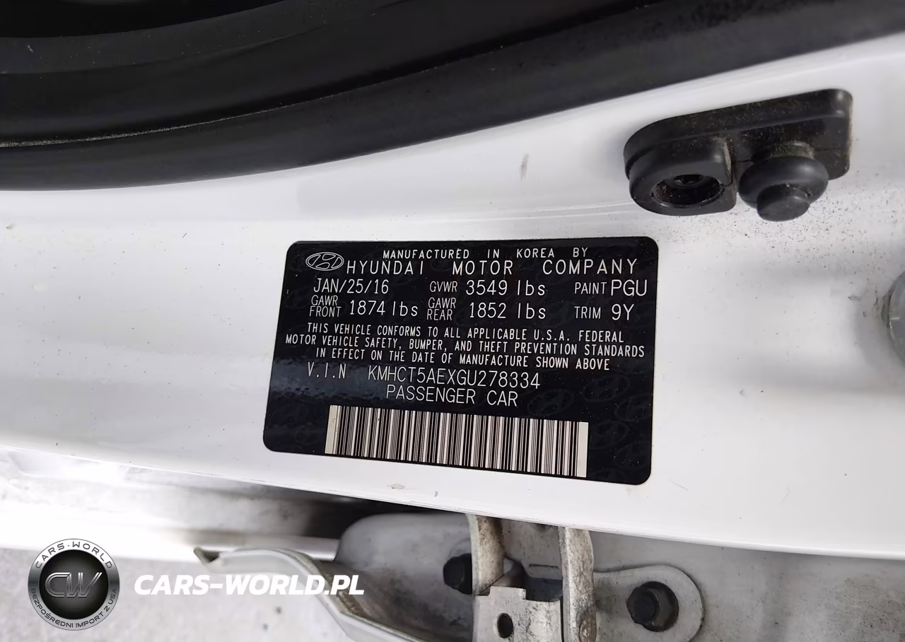 2016 Hyundai Accent Se VIN:KMHCT5AEXGU278334 - 9