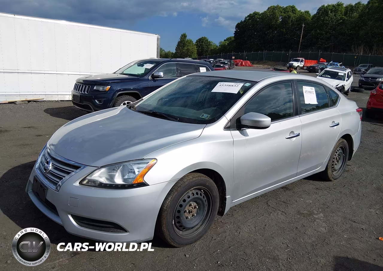 2015 Nissan Sentra S VIN:3N1AB7APXFY357335 - 2