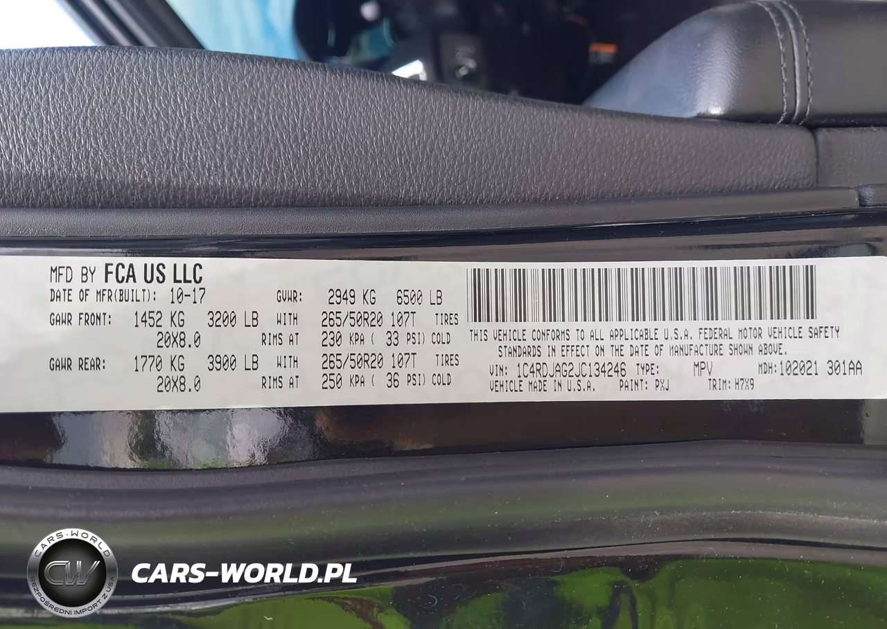 2018 Dodge Durango Sxt Awd VIN:1C4RDJAG2JC134246 - 9