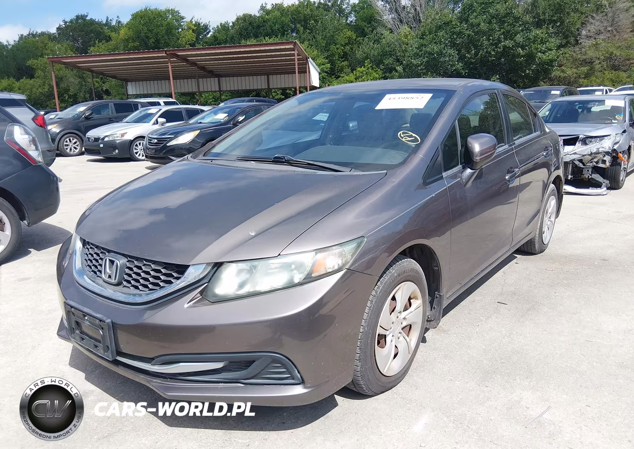 2015 Honda Civic Lx VIN:19XFB2F58FE101113 - 2