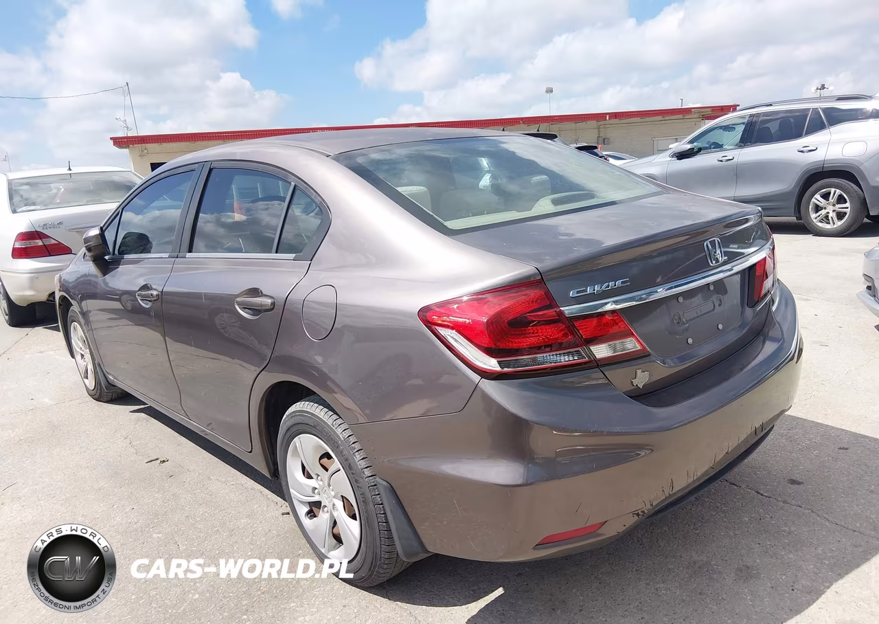 2015 Honda Civic Lx VIN:19XFB2F58FE101113 - 3