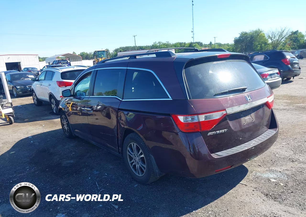 2013 Honda Odyssey Ex VIN:5FNRL5H43DB075446 - 3