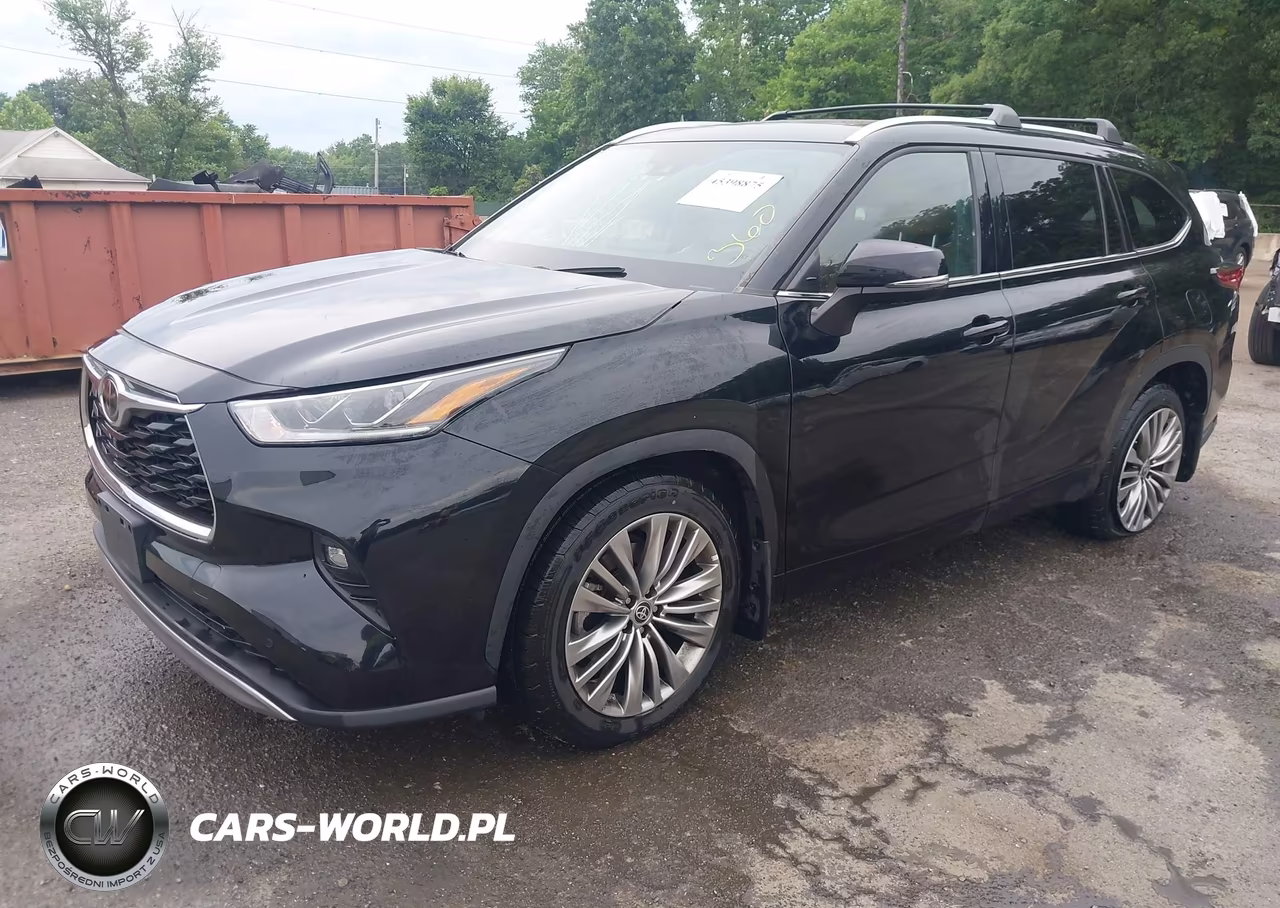 2022 Toyota Highlander Platinum VIN:5TDFZRBH6NS206242 - 2