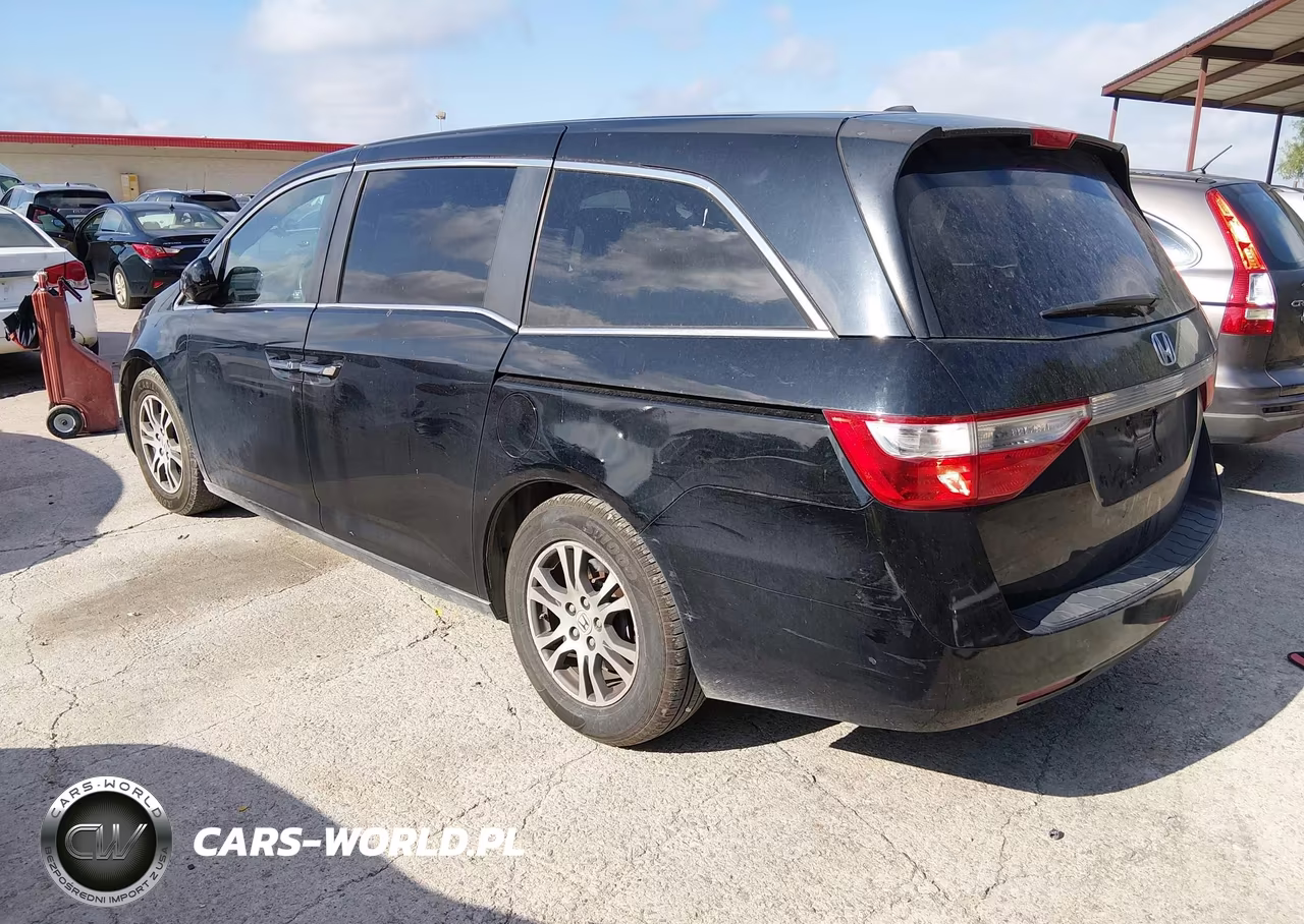 2012 Honda Odyssey Ex-L VIN:5FNRL5H66CB050797 - 3
