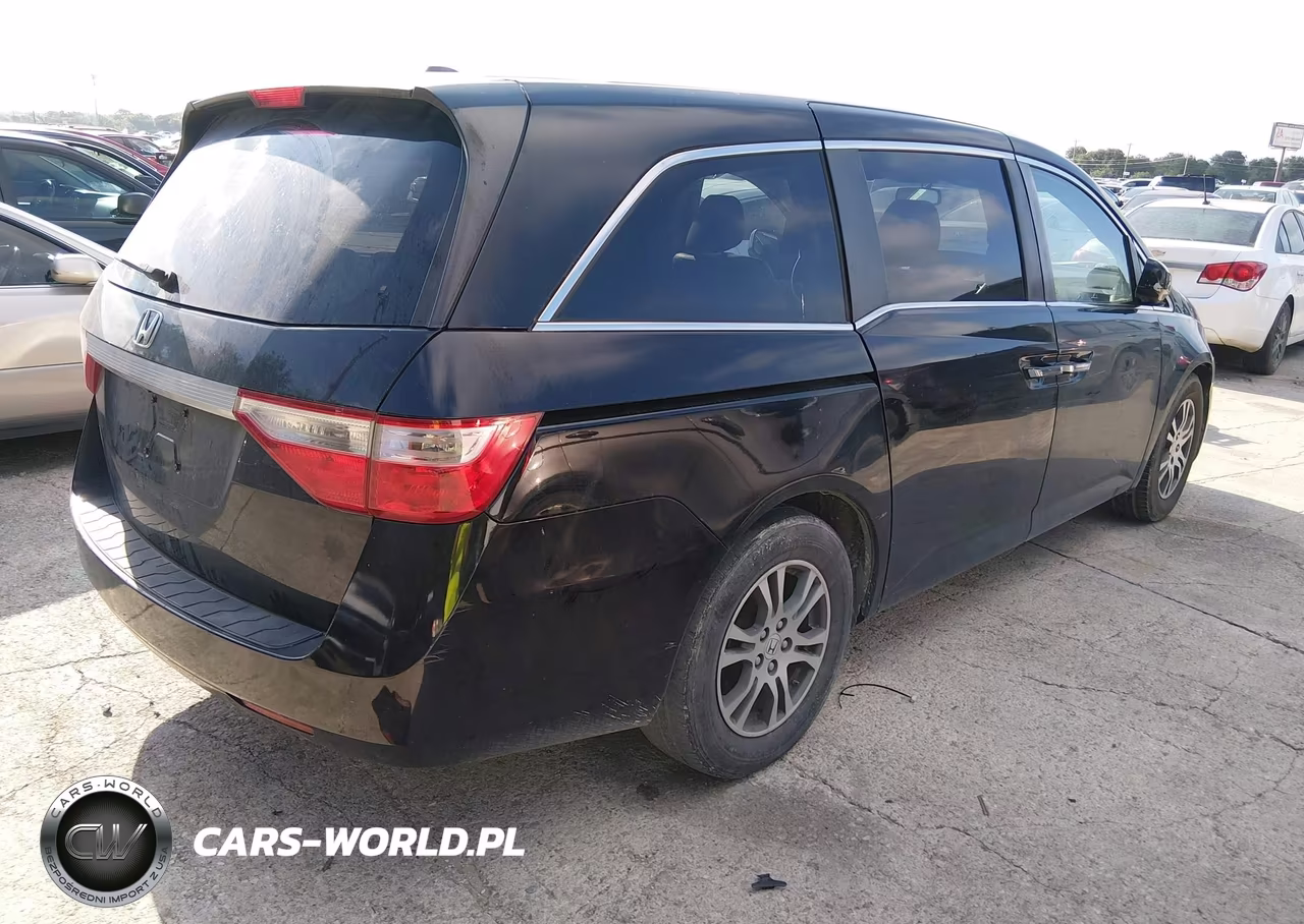 2012 Honda Odyssey Ex-L VIN:5FNRL5H66CB050797 - 4
