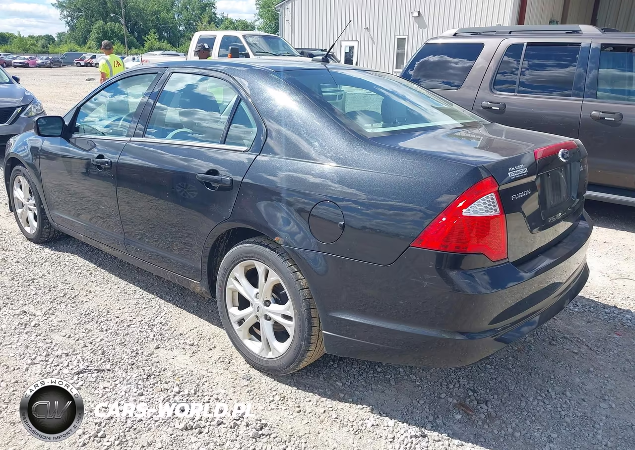 2012 Ford Fusion Se VIN:3FAHP0HA1CR446793 - 3