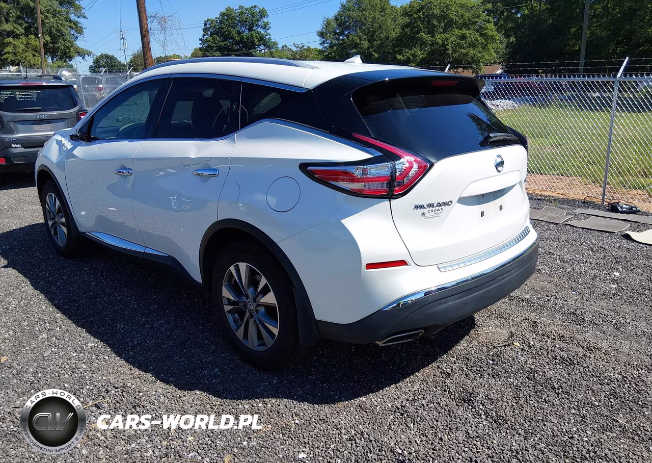 2015 Nissan Murano Sl VIN:5N1AZ2MH8FN226834 - 3