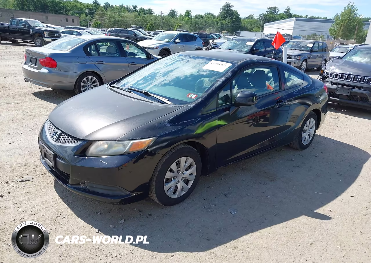2012 Honda Civic Lx VIN:2HGFG3B58CH525972 - 2