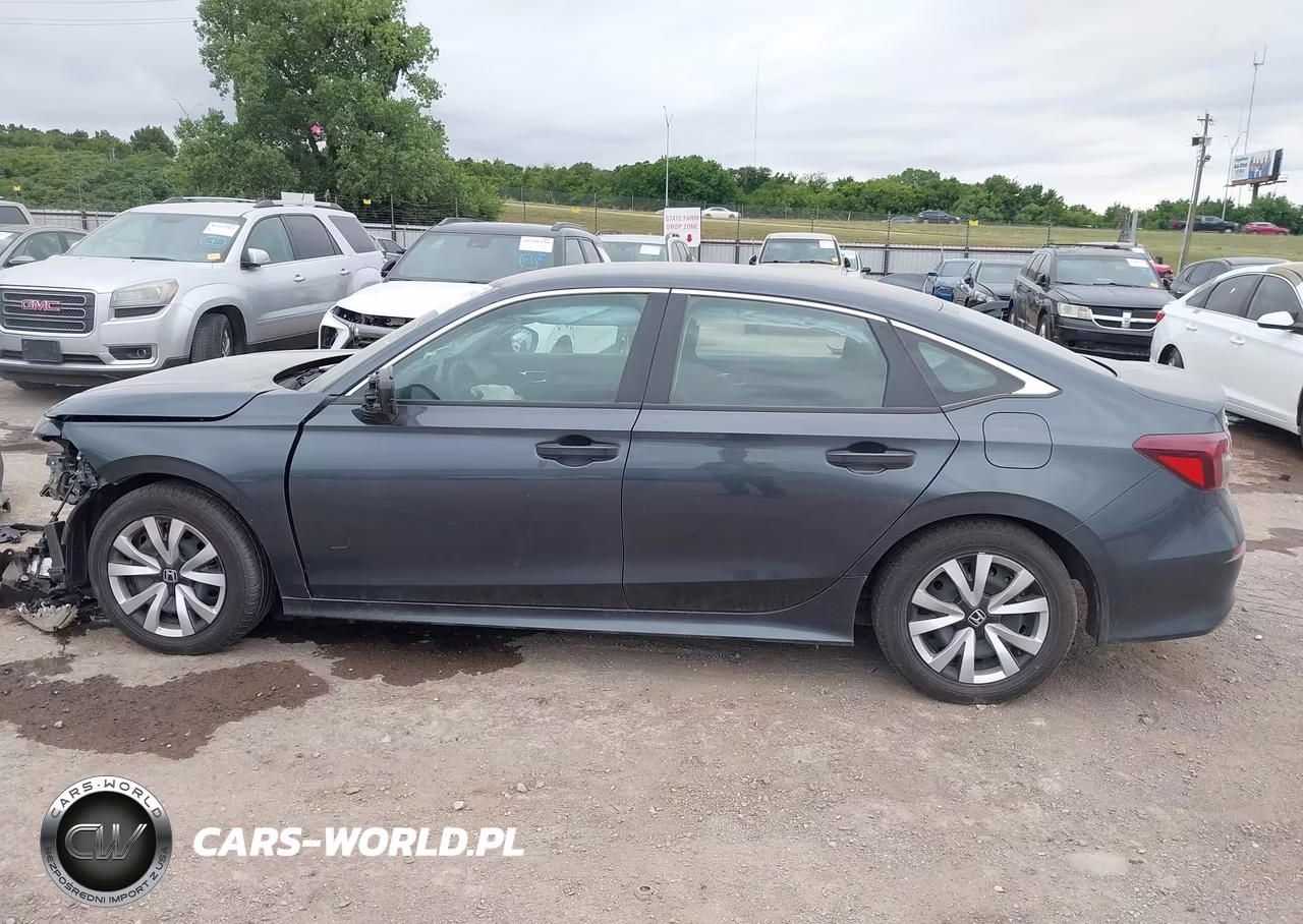 2025 Honda Civic Lx VIN:2HGFE2F28SH603472 - 14