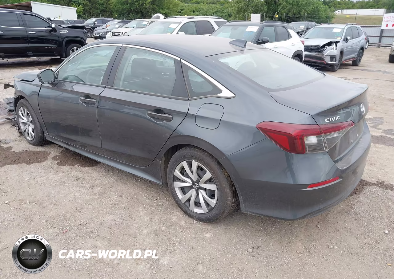 2025 Honda Civic Lx VIN:2HGFE2F28SH603472 - 3